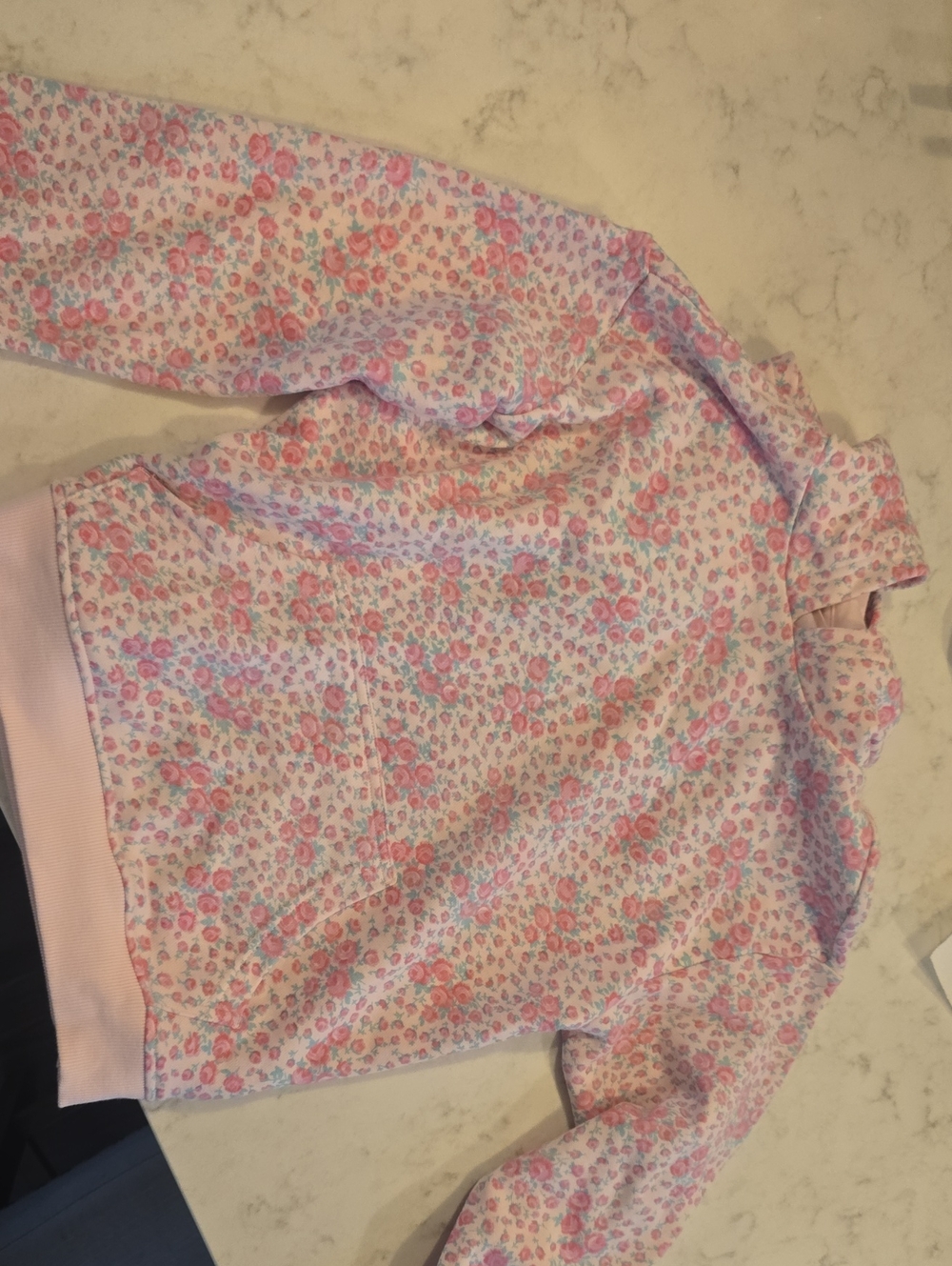 LoveShackFancy X Target French Terry Hooded Roseheart